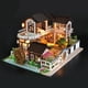 thumbnail image 4 of de miniatura DIY, artesanía ebles 3D de con luces LED para de Navidad de San Valentín para Baoblaze casa de muñecas en miniatura artesanal, 4 of 7