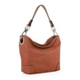 thumbnail image 3 of MKF Collection by Mia K. MKF-3179SD-PK Emily Soft Vegan Leather Hobo Bag, 3 of 8