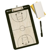 SKLZ Basketball Magnacoach with Magnetic Tiles, Dry-Erase Marker, and Full Court Diagram Board