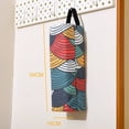thumbnail image 4 of Flmtop Garbage Bag Holder Wall Hanging Large Capacity Pull Type Canvas Multipurpose Grocery Waste Bag Container Kitchen Supplies, 4 of 11