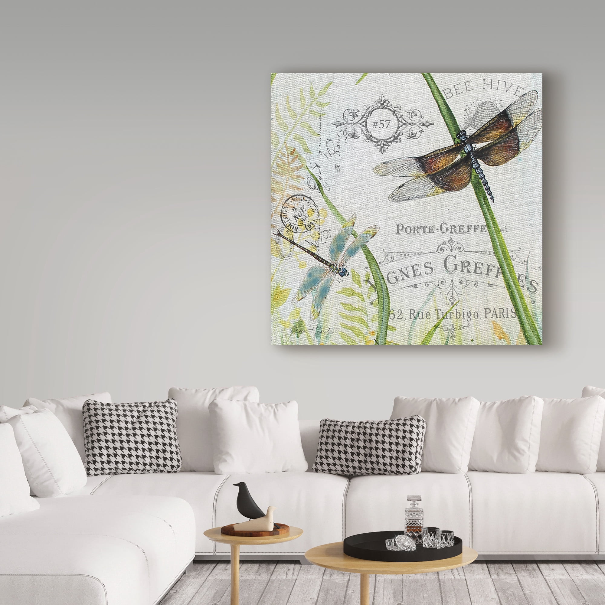 Trademark Fine Art 'Botanical Beauties 3' Canvas Art by Jean Plout