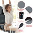 thumbnail image 6 of AMONSEE Massage Mat, Massage Chair Full Body,10 Vibration Motors & 9 Massage Modes,Back Massage for Bed,Full Body Massager for Neck, Back, Lumbar,Leg, Gifts for Women Men, 6 of 9