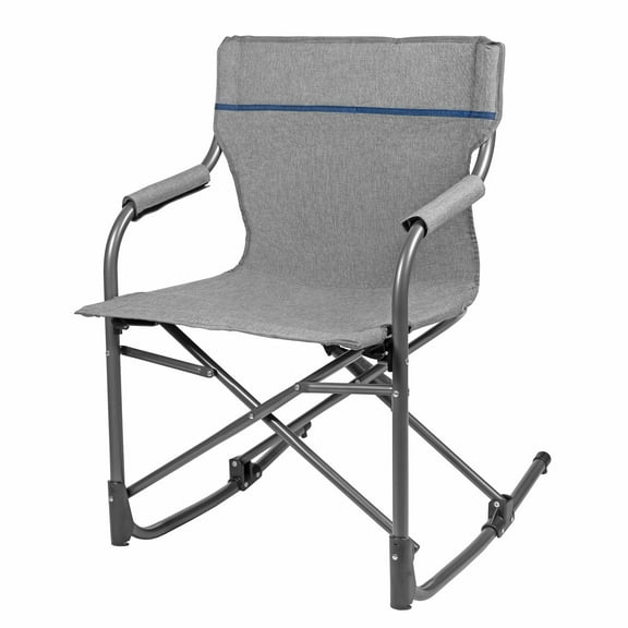 Zenithen Limited Grey Rocking Director's Chair (#OC278SRC)