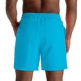 thumbnail image 6 of JTieacloth Men's Casual Shorts, Elastic Waist Men Swim Trunks Lightweight Comfort Summer Beach Wear(Blue), 6 of 7