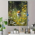 thumbnail image 4 of Yellow Lily Floral Canvas Print Indoor Home Wall Decor, 4 of 8