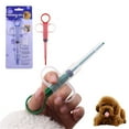 thumbnail image 4 of Pet Medication Syringe, Pet Pill Feeder, Reusable Tablet Piller and Liquid Medicine Dispenser, Soft Silicone Tips, Easy to Use, Durable Polystyrene Material, 5.9 Inch Size, 4 of 4
