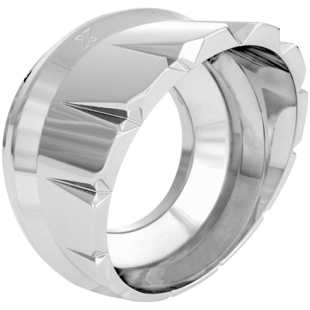 Xtreme Machine VCut Exhaust Tip Rush and Rinehart 4in. Exhaust