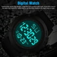 thumbnail image 5 of Tmalltide Mens Digital Watch Digital Watches with Stop Watch for Men- Sports Military Watches Waterproof Outdoor Chronograph Military Wrist Watches for Men with LED Back Ligh/Alarm/Date, 5 of 9