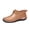 Brown, variant on Women Rain Boots Wide Toe Waterproof Anti-Slip Lightweight Slip on Outdoor Kitchen Garden Ankle Boots