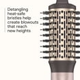 thumbnail image 4 of INFINITIPRO by CONAIR Frizz Free BC610C 2-in-1 Blow Dryer Brush. Wet-to-Dry Hot Air Styler for All Hair Types. Quick Heat Up, Volumize Smooth Refresh. Blowout Brush, 4 of 8