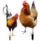 thumbnail image 1 of 2 estacas para gallinas de césped, letrero de jardín, simulación de gallinas, arte de gallineros, estaca pequeña para pollitos., 1 of 6
