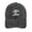 Black, variant on Overstimulated But Well Accessorized Gray Baseball Cap for Men Women, Adjustable Snapback Hats Cotton Hat