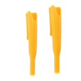 thumbnail image 2 of 2Pcs Carpenter Pencil Cover Long Nose Deep Hole Woodworking Marker Covers with Clip Yellow, 2 of 5