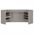 thumbnail image 1 of Bush Business Furniture Series A Collection 42W Corner Hutch in Pewter, 1 of 2