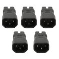 thumbnail image 4 of 5 adaptadores de enchufe de fuente de alimentación IEC320 C14 a IEC320 C15 para PDU, chasis, portátil y UPS., 4 of 14