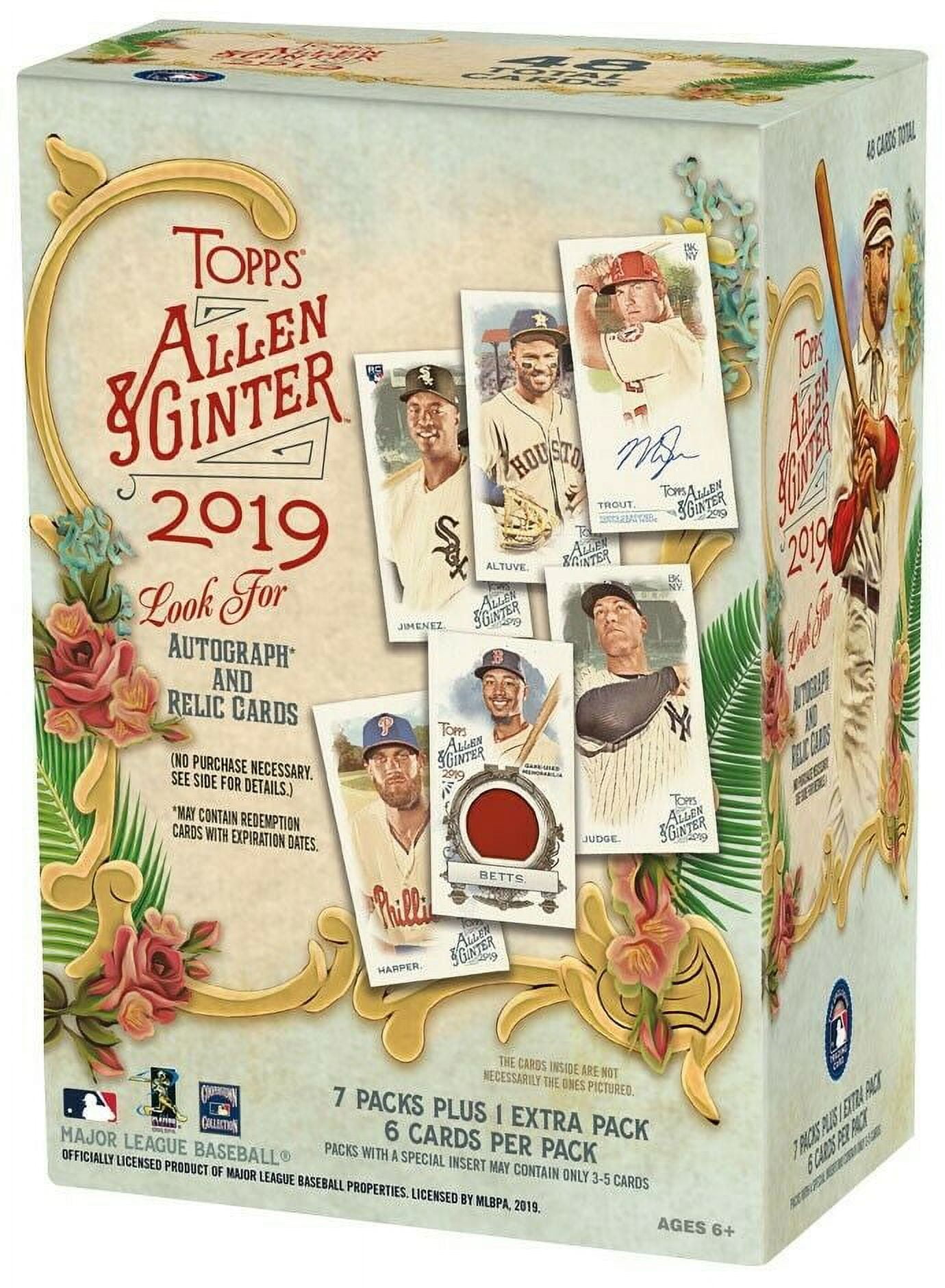 2019 Topps Gypsy Queen MLB Baseball Value Box- 7 Foil Packs