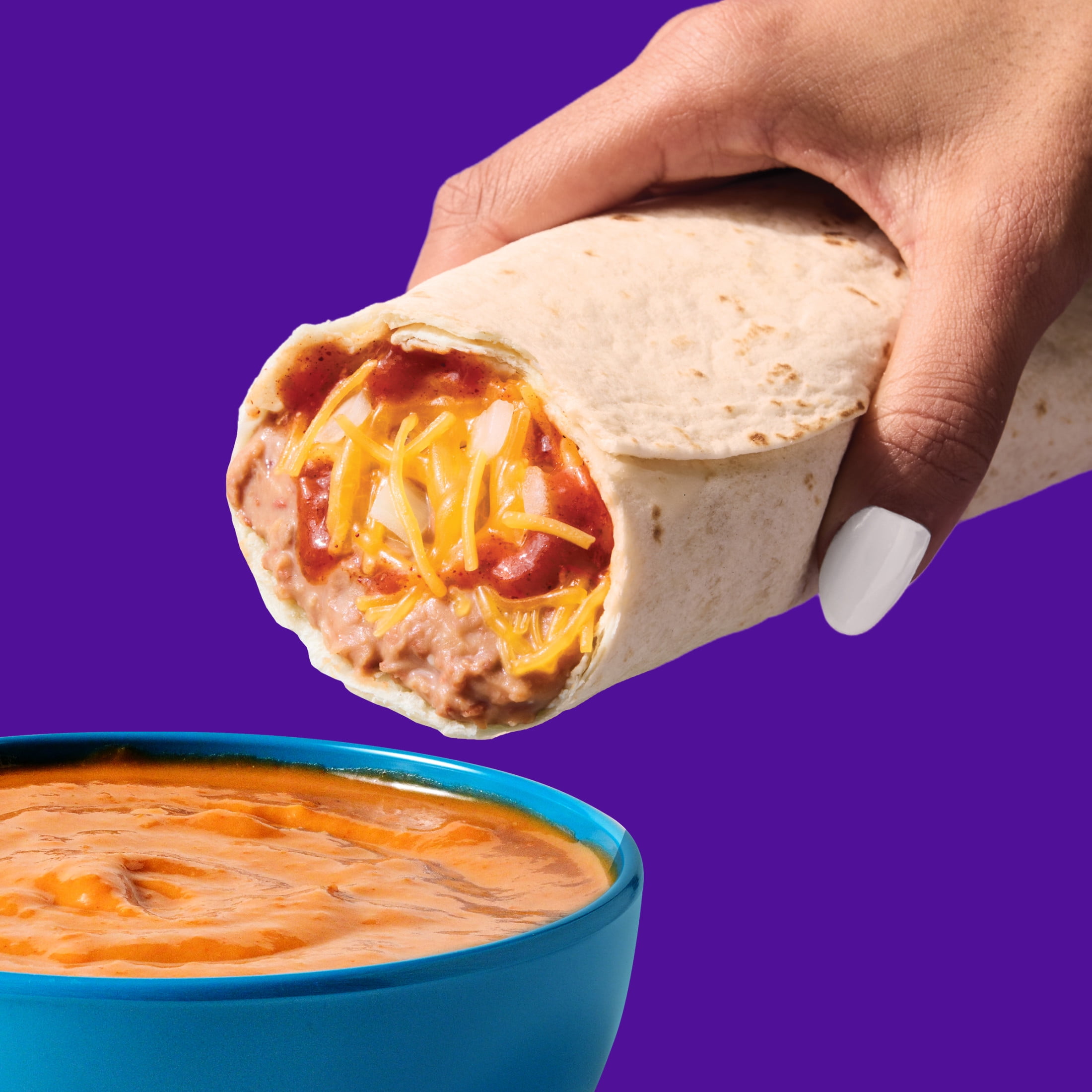 Taco Bell Spicy Bean Dip Cravings Dip, 15.7 oz Jar