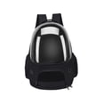thumbnail image 4 of Mochila transportadora para gatos, cápsula espacial, estuche de burbujas Negro, 4 of 9