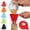 Red, variant on Funnels for Kitchen Use Filling Bottles,Kitchen Funnels,Foldable Silicone Funnel,5.7IN Collapsible Small & Large Funnels for Kitchen, Water Bottles & Liquid Transfer(Black)