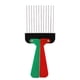 thumbnail image 2 of Salón Peine Dientes Metal Ancho Afro Pein Picket Inserto Color Cepillo para El Desenrollado, 2 of 7