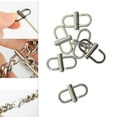 thumbnail image 2 of Accesorio acortador de correa de cadena con clip de hebilla de metal ajustable, conveniente para 6 piezas de plata, 2 of 9