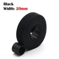 thumbnail image 1 of 5m/roll Cable Ties Reusable Loop Bundle Self Adhesive Fastener DIY Accessories Nylon Strap Organizer Clip Wire Holder Management Black Width 20mm 15 rolls, 1 of 6