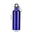 thumbnail image 1 of Botella de Agua Deportiva de Gran Capacidad, Ligera, Portátil, Compacta, Azul, 500 ml, 750 ml, Adecuada para Gimnasio, Fitness, Ciclismo, Senderismo, Escalada, Viajes, 1 of 7