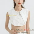 thumbnail image 4 of LoudSung Fake Collar Detachable Academic Half Shirt Blouse False Doll Dickey Collar Elegant Design for Women Girls, 4 of 7