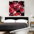 thumbnail image 2 of ARTCANVAS Red Black White Modern Canvas Art Print - Size: 36" x 36" (1.50" Deep), 2 of 9