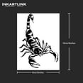 thumbnail image 4 of shiyou-Tattoo Tech, 2 Sheets Medium Semi Permanent Tattoo, Adult Art Design Temporary Tattoos, Lasts 1-2 Weeks, Waterproof, Realistic Look, No Adhesive, No Reflection (Scorpion Design), 4 of 4