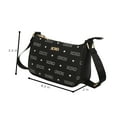 XOXO Medium Black Urban Heart Cross Body Handbag with Purse for Women ...