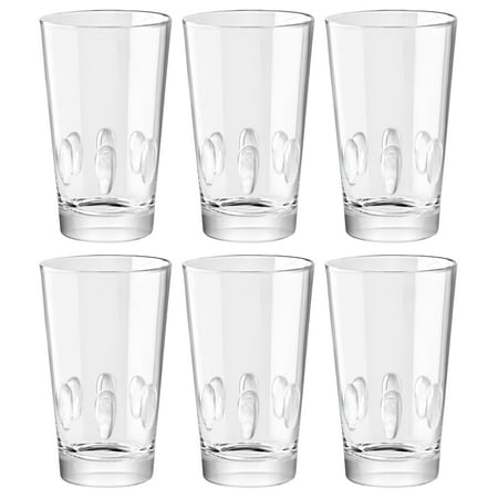 

Barski - European - High Quality Glass - Hiball - Stackable - Won t Get Stuck - Artistically Designed - 10oz. - Set of 6 - Made in Europe