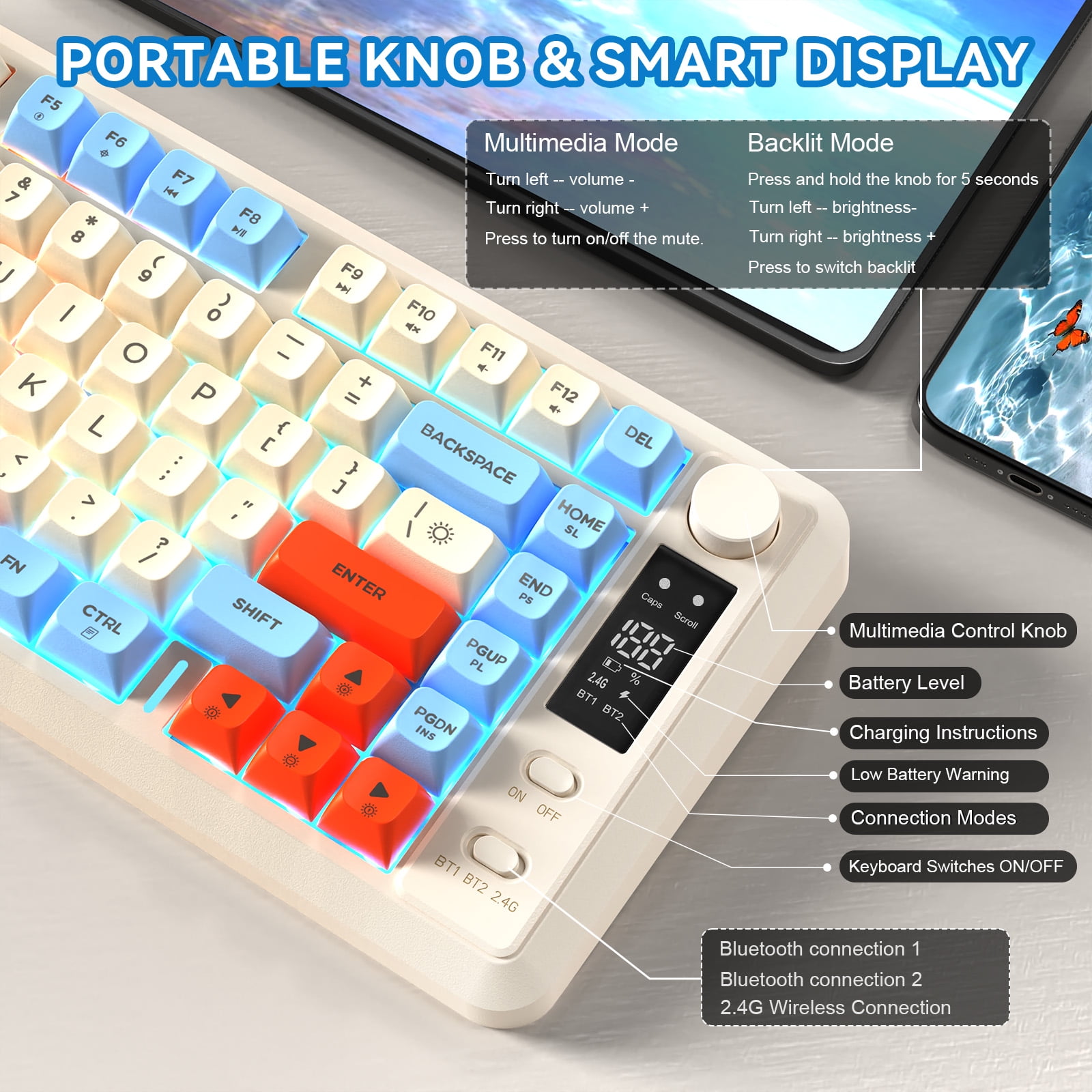 ZIYOU LANG M75 Bluetooth Keyboard