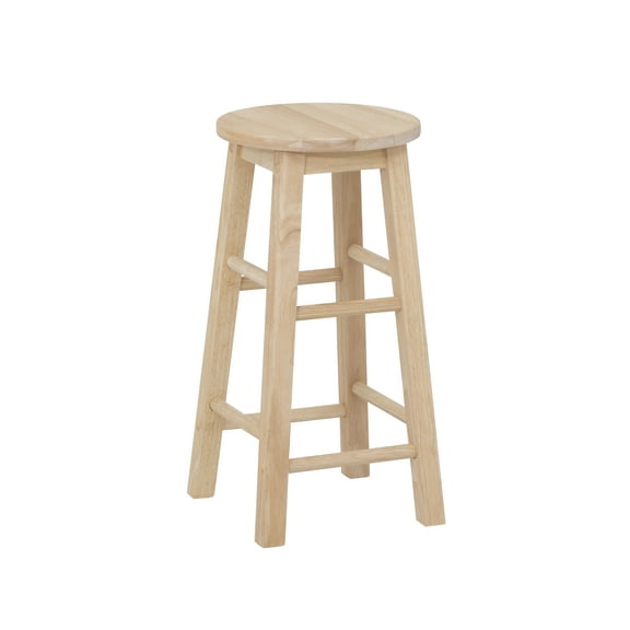 24 Inches Counter Stool Unfinished