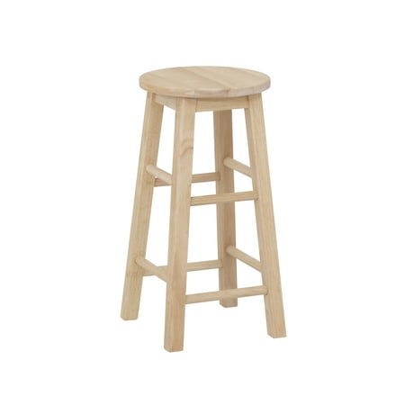 24 Inches Counter Stool Unfinished