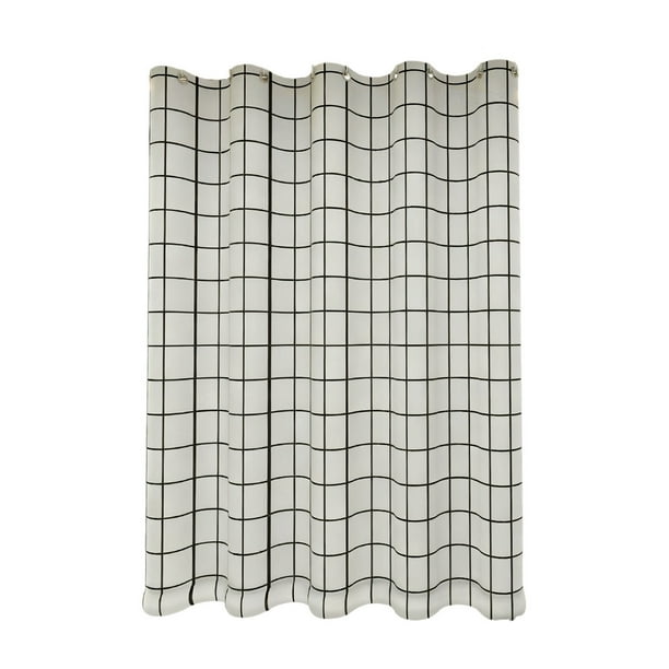 Cortinas de Ducha para Baño Cortina de Ducha Impermeable Y a Prueba de Moho Cortina de Partición Opaca de Baño Opaca de Transmisión de Luz Cortina de Ducha Impermeable
