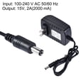 thumbnail image 2 of 15V 2A DC Power Supply Adapter 3-Way Power Splitter Cable with ON/OFF Switch 5.5mm x 2.1mm for CCTV Cameras, 2 of 6