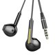 thumbnail image 3 of Auriculares con cable para teléfono móvil de 3,5 pulgadas con reducción de ruido y subwoofer de metal, auriculares con cable para computadora, auriculares internos para karaoke y juegos, 3 of 4