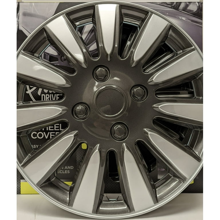 Auto Drive 15-in Wheel Cover, KT1011-15S/CHR