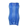 thumbnail image 2 of MesaSe Robe de Plage Respirante en Crochet Ajouré pour Femmes, Col en V, Grande Taille, 2 of 5