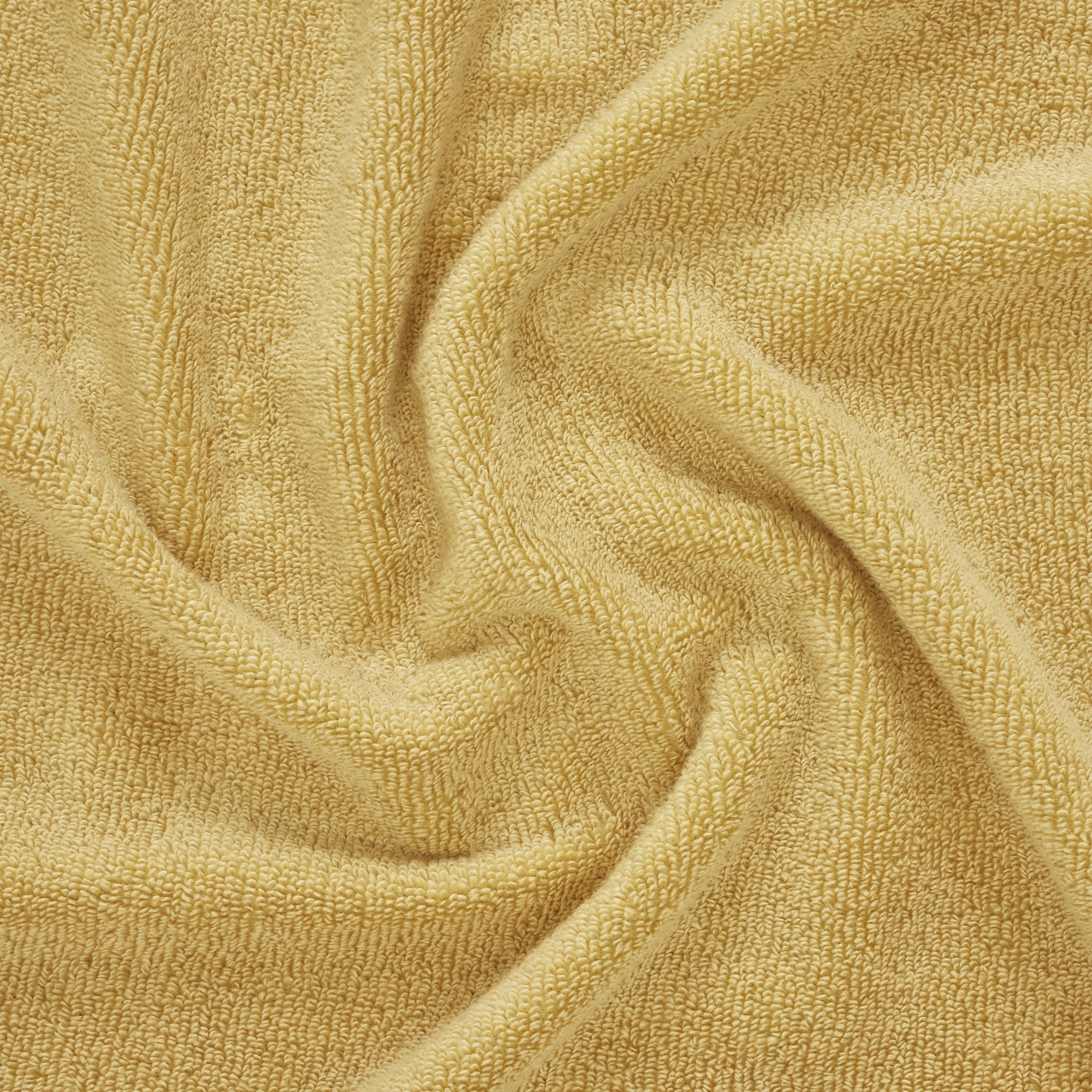 Mainstays Performance Cotton Hand Towel, Super Soft Quick Dry Fade Resistant, Solid Yellow