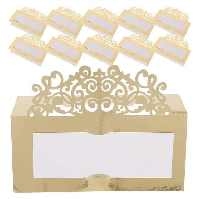 unbranded 20Ud Tarjetas Doradas Para Fáciles De Para Bodas Y Eventos