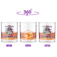 thumbnail image 2 of I'm a Brittany Spaniel Dad and a Veteran, Nothing Scares me Happy Father's Day 11oz Whiskey Glass Mug Brittany Dog Lover Gifts Idea Whiskey Cocktail Glasses Cup - 00006, 2 of 5