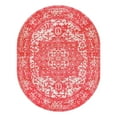 thumbnail image 4 of Unique Loom Richmond Collection Area Rug - Medallion (7' 10" x 10' Oval Pink/Ivory), 4 of 6