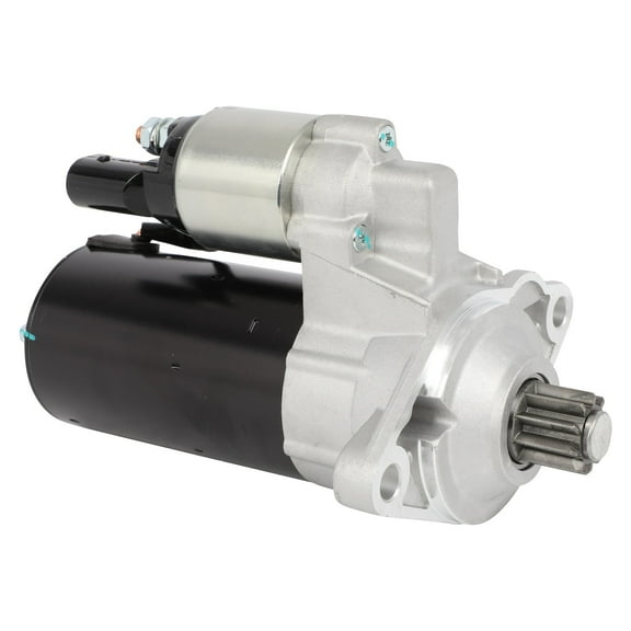 SCITOO Starter Motor 17971 for Audi for A3 TT 3.2L 2004-2009 for Volkswagen for Beetle for Bora for Eos 2.0L 3.2L 2007-2008 for Golf 2004-2006 for Jetta 1.9L for Passat PMGR 12V 1.7kW CCW 10 Tooth