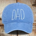 thumbnail image 2 of Hats for Men Vintage Wide Brim Baseball Cap Embroidered Letter Dad Hat Adjustable Cotton Baseball Caps for Men Outdoor Golf Fishing Sun Protection, 2 of 4