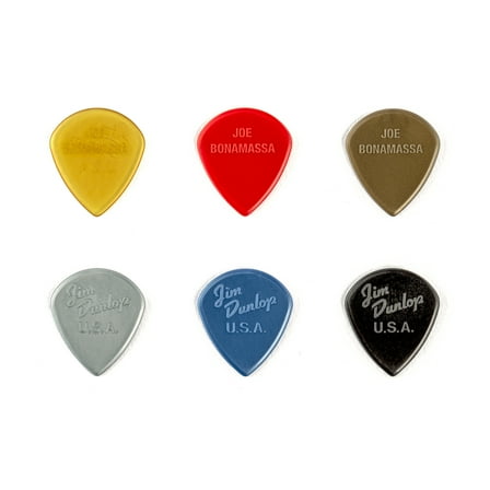 Dunlop Guitar Picks Joe Bonamassa Custom Jazz III Variety Pack 6 Picks