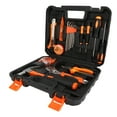 thumbnail image 4 of 19PCS Household Hand Tool Kit with Plastic Toolbox Repair Tool Combination for Home Repair, 4 of 8