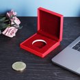 thumbnail image 4 of Commemorative Coins Box Wood/Plastic Collection Souvenir Metal Coin Box For Gift, 4 of 7