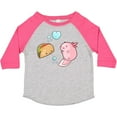 thumbnail image 3 of Inktastic An Axolotl Meets a Taco Boys or Girls Toddler T-Shirt, 3 of 5